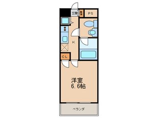 アクタス博多駅前（704）の物件間取画像